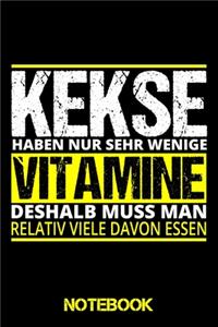 Notebook Kekse