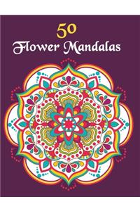 50 Flower Mandalas