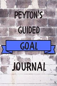 Peyton's 2020 Goal Book