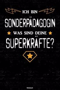 Ich bin Sonderpädagogin was sind deine Superkräfte? Notizbuch