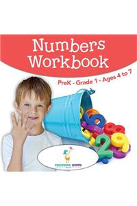 Numbers Workbook PreK-Grade 1 - Ages 4 to 7