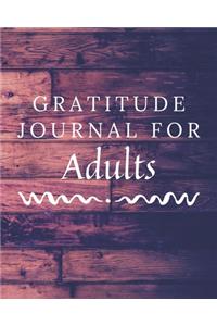 Gratitude Journal For Adults