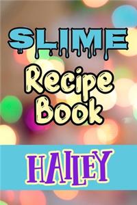 Slime Recipe Book Hailey