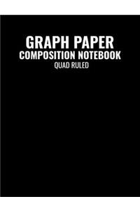 Graph Paper Composition Notebook Quad Ruled