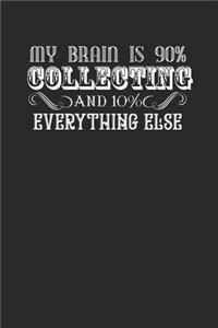 Funny Collecting Notebook for Collectors 120 Pages Blank Lined Journal