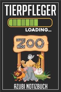Tierpfleger Loading... Azubi Notizbuch