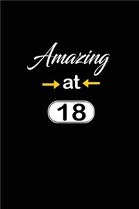 Amazing at 18