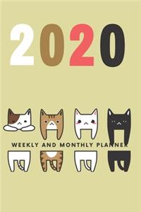 Weekly and Monthly Planner 2020