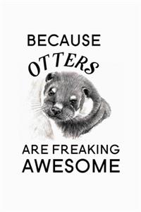 Because Otters Are Freaking Awesome