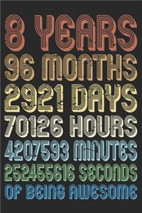 8 Years Of Being Awesome