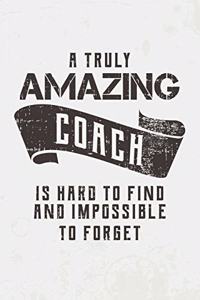 A Truly Amazing Coach Is Hard To Find And Impossible To Forget