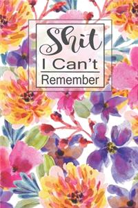 Shit I Can't Remember
