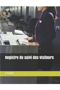 Registre de suivi des visiteurs