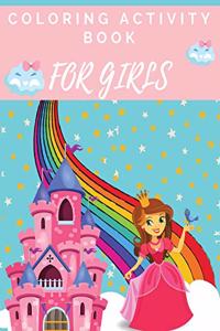 Coloring Activity Book for Girls