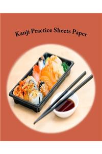 Kanji Practice Sheets Paper: Genkouyoushi Notebook Practice Writing and Learning Japanese Language