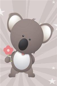 Cute Koala Kids Journal For Girls