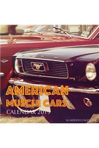 American Muscle Cars Calendar 2019
