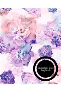Important Date Log Book