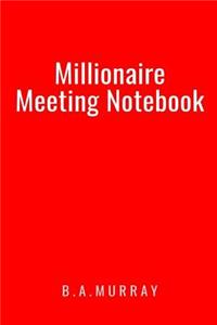 Millionaire Meeting Notebook