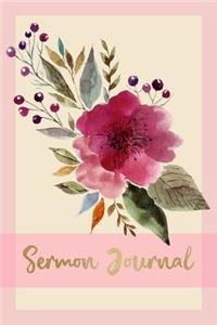 Sermon Notes Journal