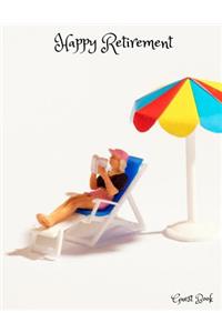 Happy Retirement Guest Book