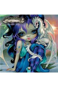 Strangeling - Jasmine Becket-Griffith Wall Calendar 2021 (Art Calendar)