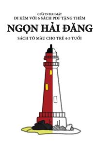 Sách tô màu cho trẻ 4-5 tuổi (Ngọn hải đăng)