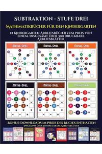 Mathematikbücher für den Kindergarten (Subtraktion - Stufe Drei)