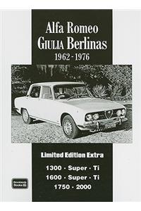 Alfa Romeo Giulia Berlina 1962-1976