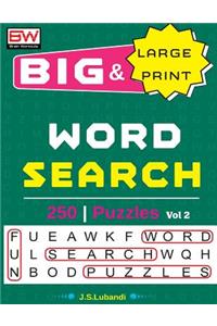 Big & Large Print Word Search Puzzles