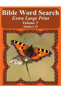 Bible Word Search Extra Large Print Volume 5
