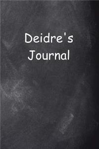 Deidre Personalized Name Journal Custom Name Gift Idea Deidre