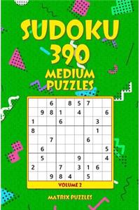 SUDOKU 390 Medium Puzzles