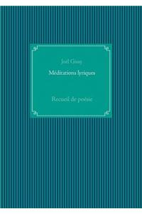 Méditations lyriques