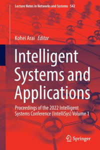 Intelligent Systems and Applications