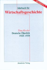 Deutsche Ölpolitik 1928-1938