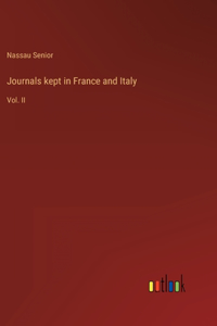 Journals kept in France and Italy