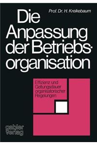 Die Anpassung Der Betriebsorganisation