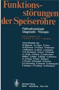Funktionsstorungen Der Speiserohre