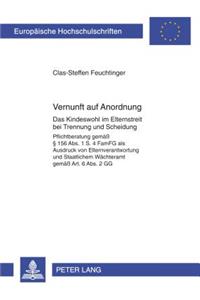 Vernunft Auf Anordnung