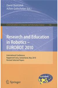 Research and Education in Robotics - EUROBOT 2010