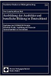 Ausbildung Der Ausbilder Und Berufliche Bildung in Deutschland