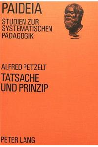 Tatsache Und Prinzip