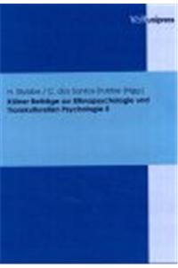 Kolner Beitrage Zur Ethnopsychologie Und Transkulturellen Psychologie. Band 5