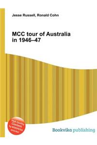 MCC Tour of Australia in 1946-47