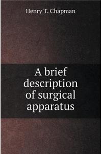 A Brief Description of Surgical Apparatus