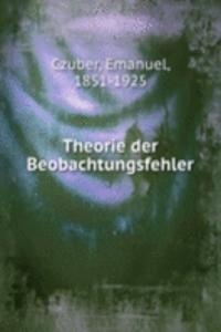 Theorie der Beobachtungsfehler