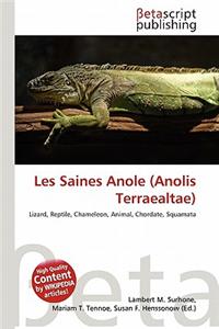 Les Saines Anole (Anolis Terraealtae)