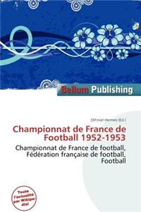 Championnat de France de Football 1952-1953