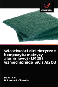 Wlasciwosci dielektryczne kompozytu matrycy aluminiowej (LM25) wzmocnionego SiC i Al2O3